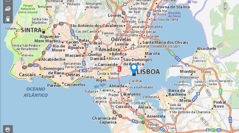 lisbon map